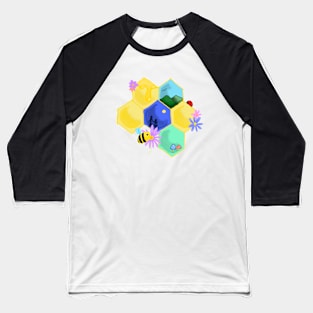 Honeycomb Baseball T-Shirt